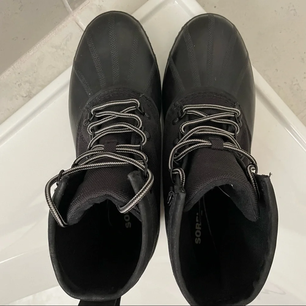 Sorel Men’s Black Waterproof Boot
